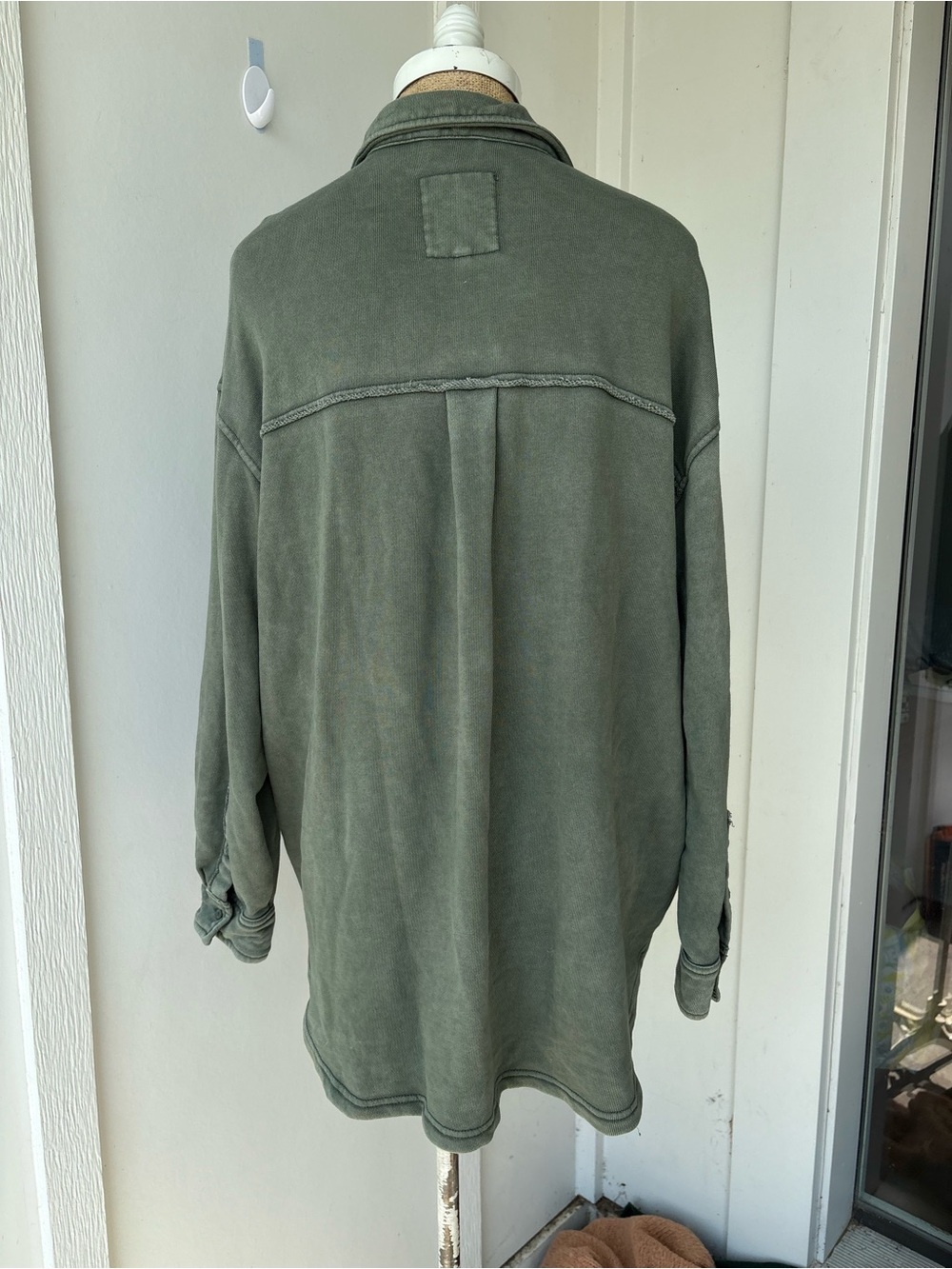 Aerie LumberJane Fleece Shirt Medium - Picture 4 of 9